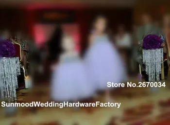 

decotative crystal wedding table centerpieces