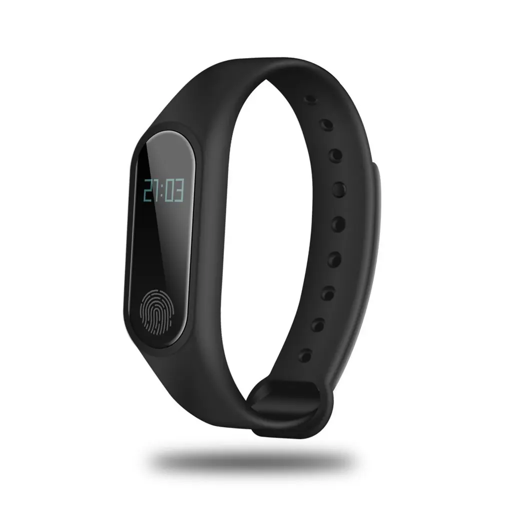 

IP67 M2 Smart Wristband OLED Touch Screen BT 4.0 Bracelet Fitness Tracker Heart Rate Monitoring Pedometer Men Smart Watch Clock