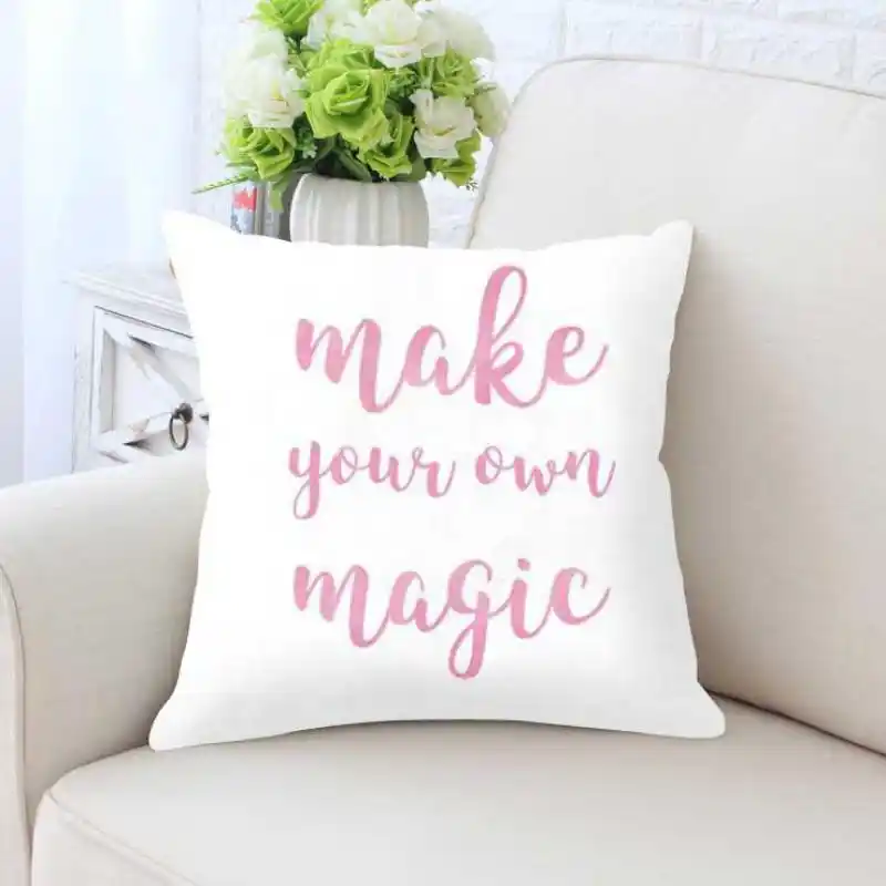 Detail Feedback Questions About Cute Unicorn Pillow Cushion Fairy Cute Unicorn Pillow Cushion Fairy Pink Heart Castle Nursery Print Cartoon Picture S Bedroom Decoration Kids
