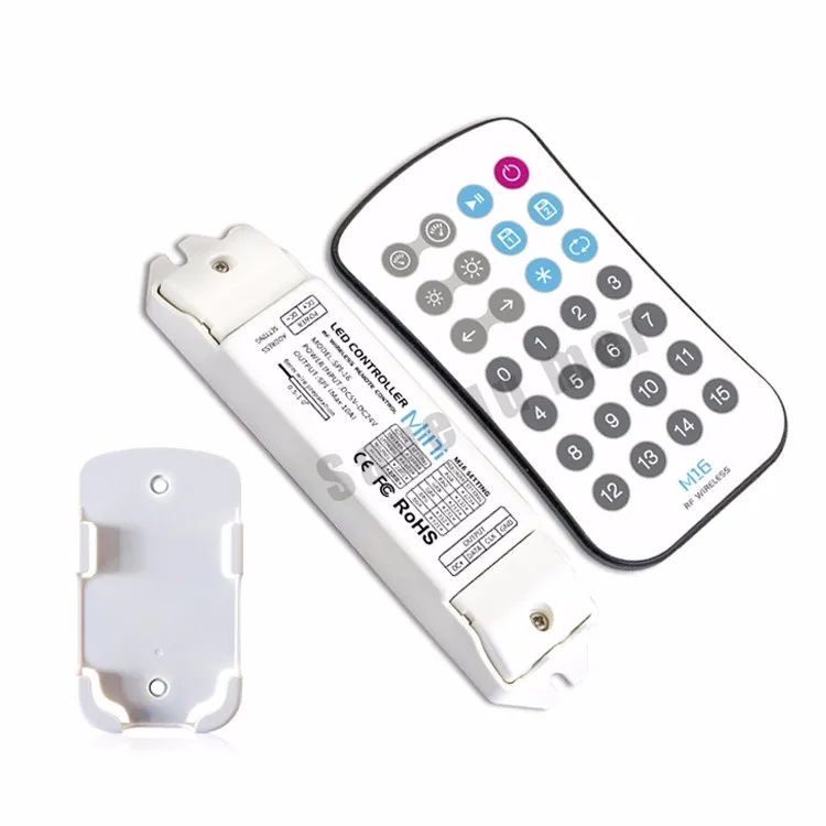 

LTECH DC5-24V SPI-16 Magic RF wireless RGB controller for ws2812/2811/2801,TM1812/TM1803,TLS3001,LPD6803/LPD8803,9813 led strip