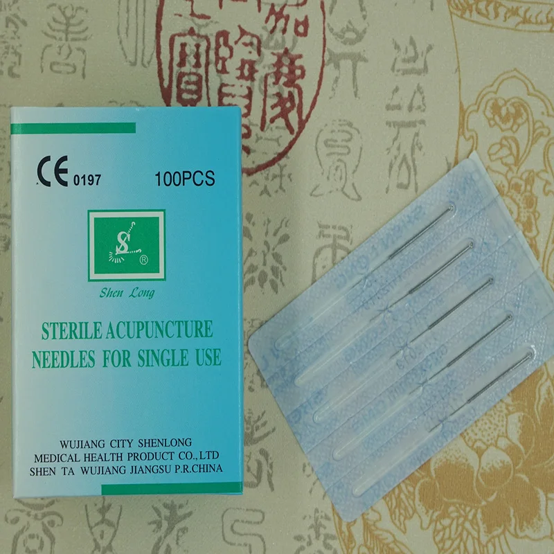 100pcs/box Single Use Disposable Sterile Acupuncture Needle Beauty