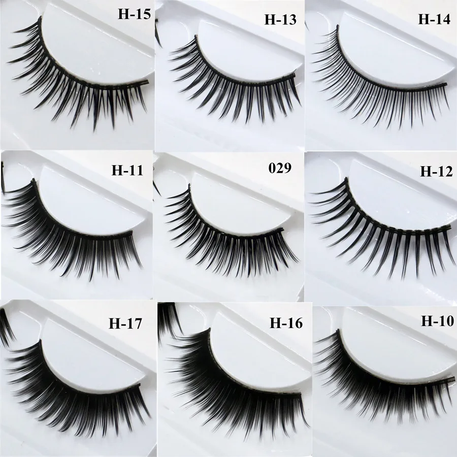 

1 Pair False Mink 3D Eyelashes Natural Eyelash Extensions Cruelty Free Mink Lashes Eye Makeup Tools