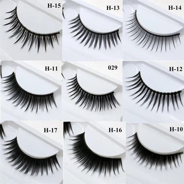 Best Offers 1 Pair False Mink 3D Eyelashes Natural Eyelash Extensions Cruelty Free Mink Lashes Eye Makeup Tools