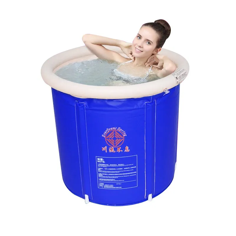 Bath Collapsible Portable Adult Bath Tub Household Bath Barrel