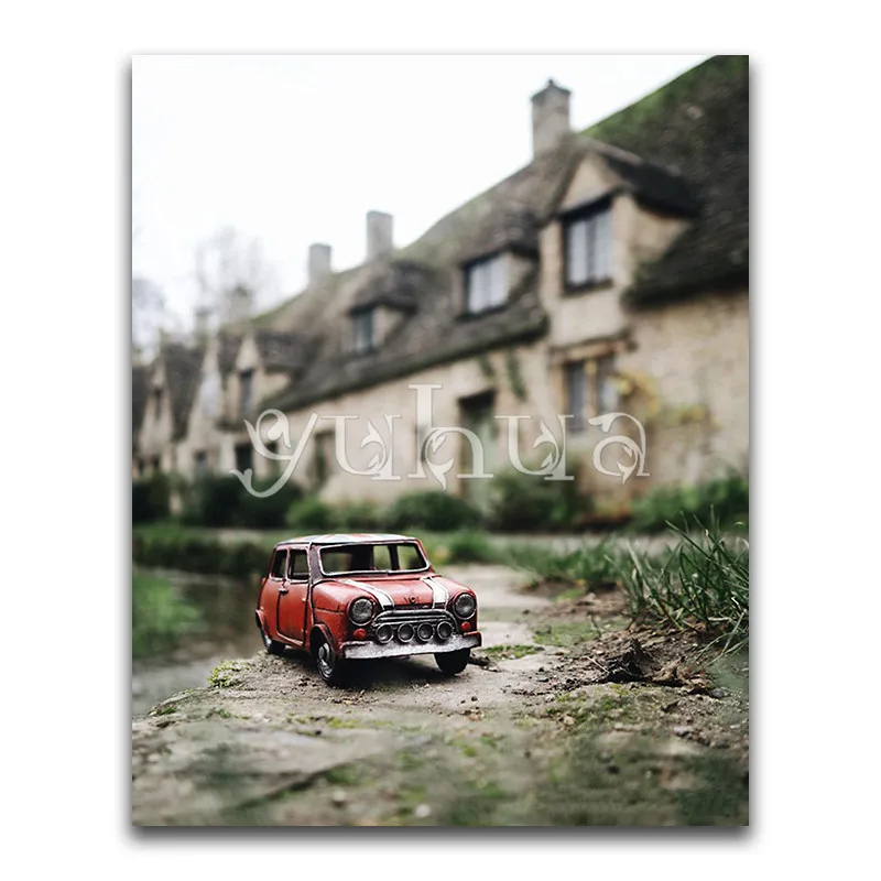 

Full Square Diamond embroidery Cartoon VW CAR 5D DIY Diamond painting Cross stitch decoration Full Round Diamond mosaic scenery
