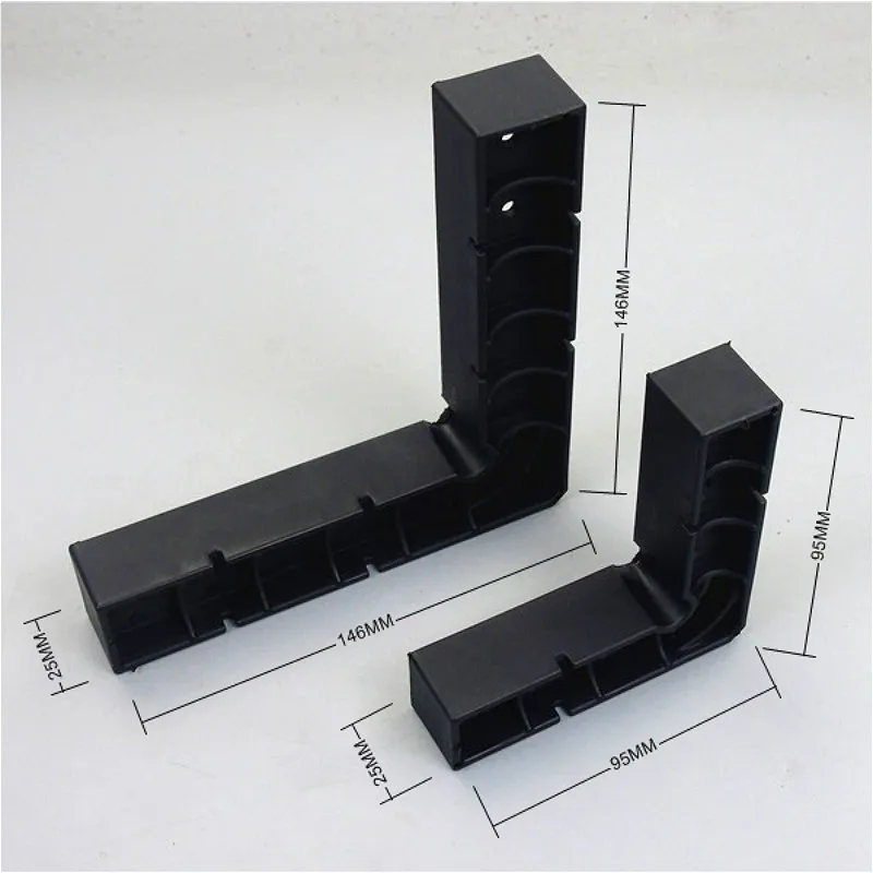 2 шт. 146 мм 90 градусов пластиковый l-образный угловой зажим квадратная правая линейка плотник правый угол позиционирования блок фиксированный зажим