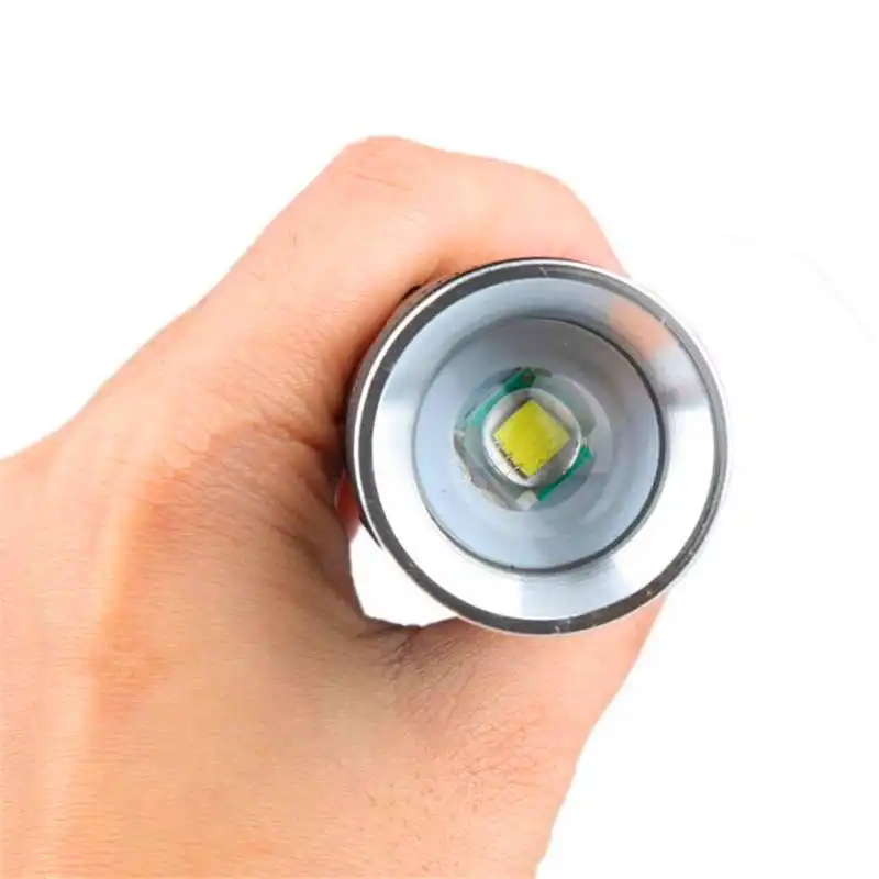 XM-L T6 led flashlight rechargeable Flashlight Torch Lamp AC+ 18650 Battery Charger powerful led flashlight 18650 #4A30 (13)