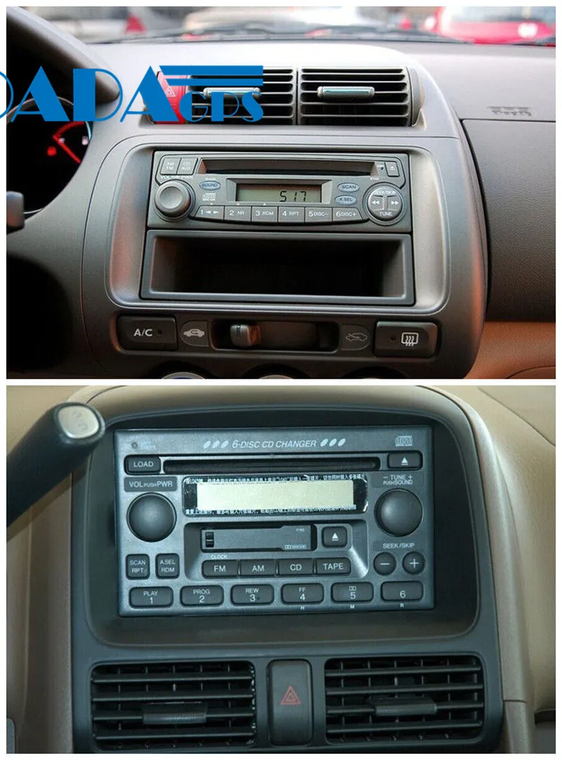 Cheap Android 6.0 7.1 Car Radio DVD Player GPS Navigation for Honda CRV Jazz fit 1997-2006 Audio Car Stereo Multimedia FreeMap Vehicle 3