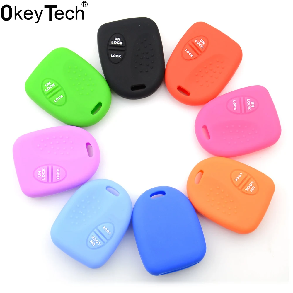 OkeyTech Silicone Car Key Cover FOB Case For Holden Commodore For