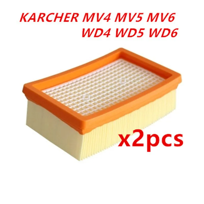 

2pcs KARCHER Filter for KARCHER MV4 MV5 MV6 WD4 WD5 WD6 wet&dry Vacuum Cleaner replacement Parts#2.863-005.0 hepa filters