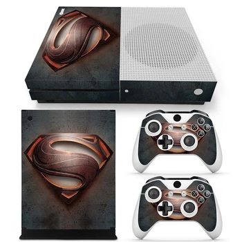 

Free drop shipping s diamant style decal wrap skin sticker for XBoxOne S console and two controller covers #TN-XbOneS-0333