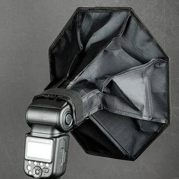 

Universal Octagon Softbox Umbrella Camera Flash Diffuser Soft Boxes Reflector Softer Light 20x20cm