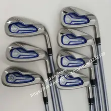 Женские Клубные утюги для гольфа HONMA BEZEAL 525 клюшки для гольфа с графитом L flex 7 шт