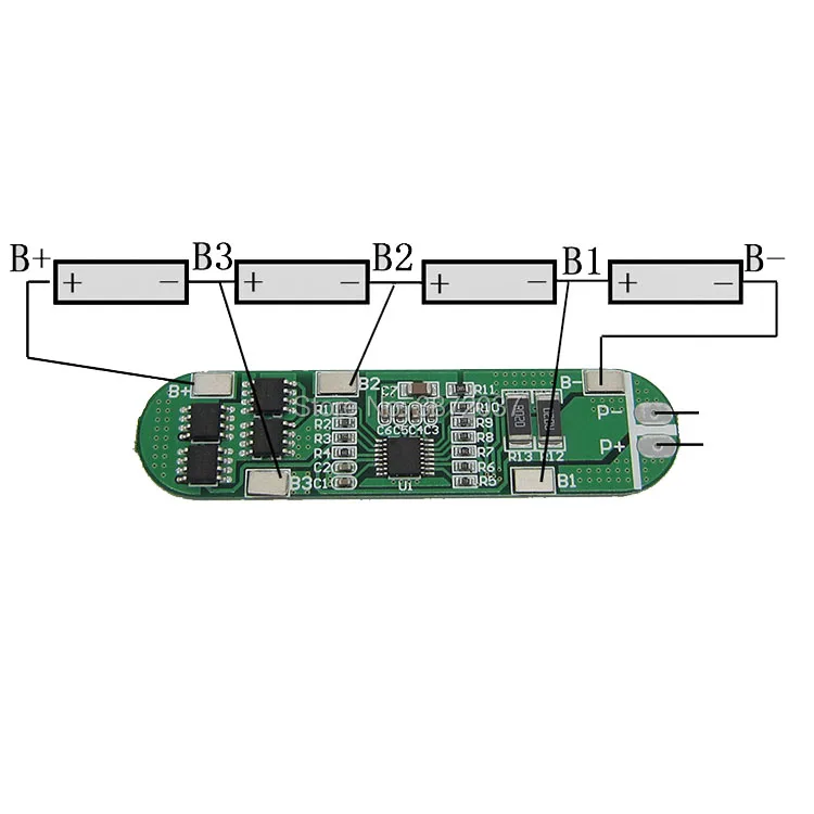 FZ2525-4pcs battery protection board-2