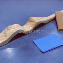 Деревянный Цвет Профессиональный балетная пачка Балетная Растяжка для ступней танцоров устройство для тренировки ног супинатор Формирующее устройство