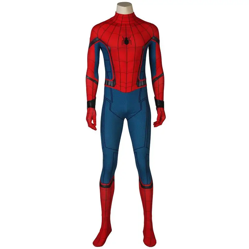 Superhero Spider-Man Homecoming Peter Benjamin Parker Cosplay Costume customize