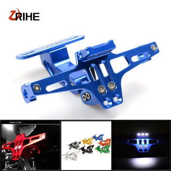 

For Yamaha FZ-07 fz07 xj6 n /xj6 diversion fz6r FZ8 mt07 Motorcycle Adjustable Angle License Number Plate Frame Holder Bracket