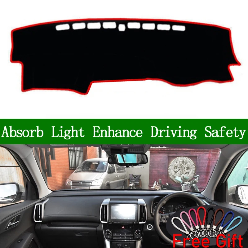 

For Hyundai ix35 Tucson 2018-2019 Right Hand Drive Dashboard Cover Car Stickers Sun Shade Dash Mat Carpet Interior Accessories