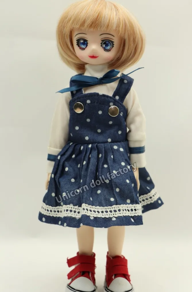 Bjd doll 1/6 Cartoon girl shion doll high quality model birthday gift free eyes