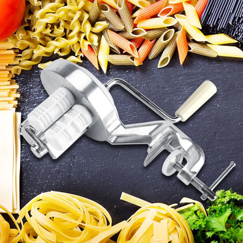 Handmade Spaghetti Pasta Maker Cutter Aluminum Alloy Fettuccine Noodle Press Making Machine