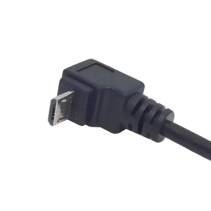 100 шт вверх направление 90 градусов Угловой Micro USB 2 0 5Pin папа к женскому