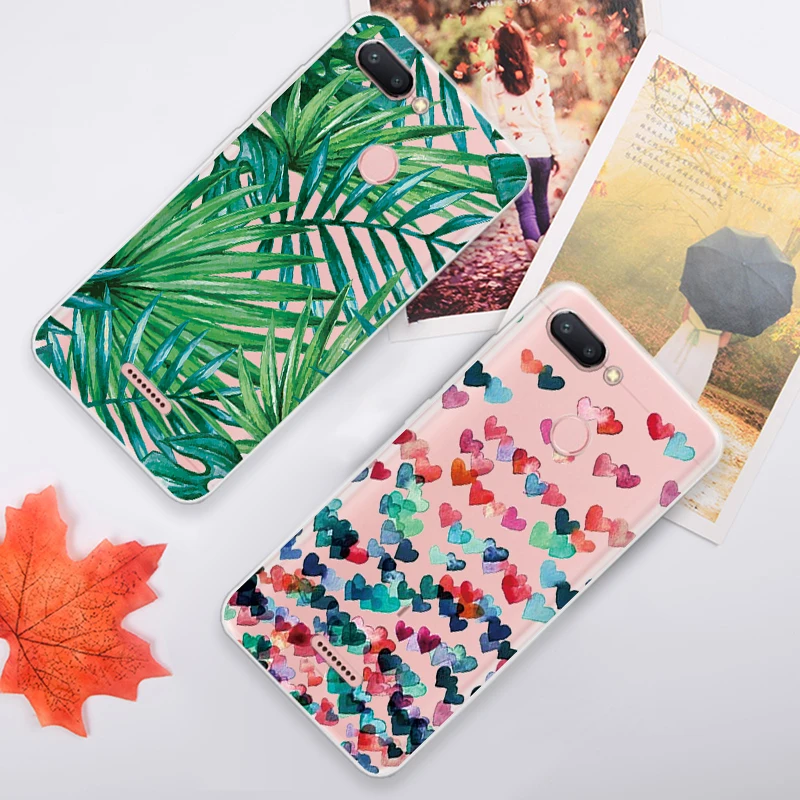 Silicone Soft TPU Phone Case For Xiaomi Redmi Note 7 Note 6 5 Pro 6 6A 6 Pro Mi 9 A2 A1 Painted Cover Case For Xiaomi Mi 9 A2 A1