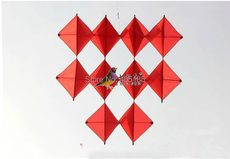 Outdoor Fun Sports 3D Red Diamond kite  Good Flying 5