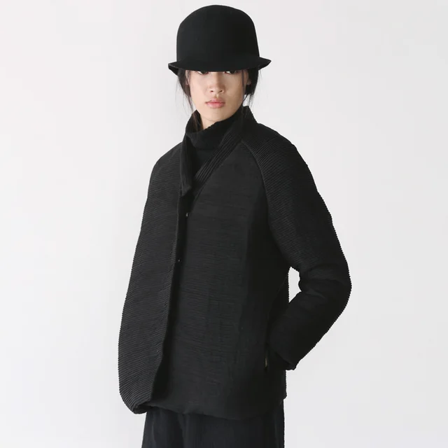 Cheap [ journey] 95 Linen White eiderdown V collar fold short jacket 5450 MS original art