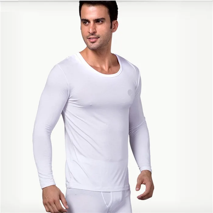 mens thermal underwear Men's underwear O neck thin thermal Long Johns underpants and undershirts Asian size L to 6XL warmest long underwear Long Johns