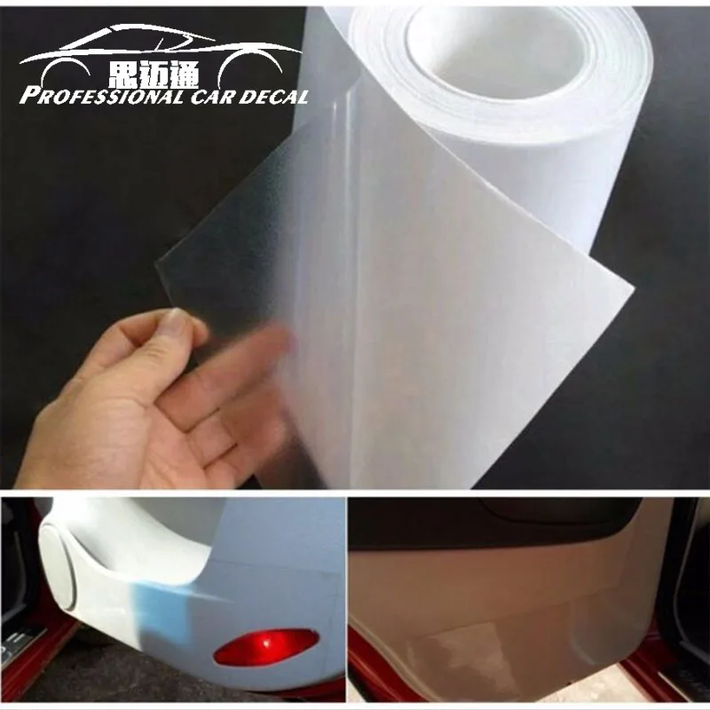 

Car styling Rhino Skin Protective Film Car Bumper Hood Paint Protection Sticker Anti Scratch Clear Transparence Film 15cm*3m