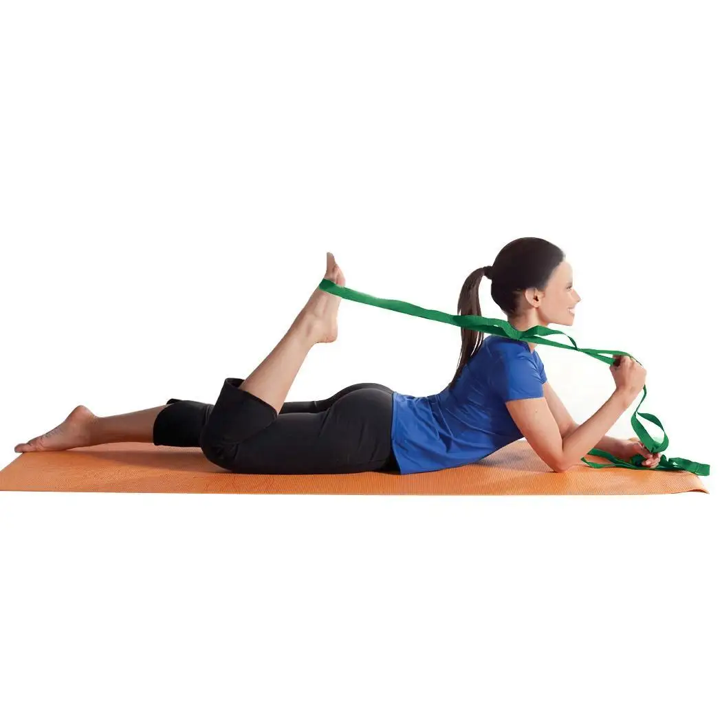 Спорт мульти-использование тренажерный зал фитнес йога обучение помощи пояс упражнения стрейч из ремня экспандер для йоги петли талии