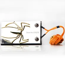 BJT татуировки Педальный переключатель, ножной педаль из нержавеющей стали золотой/синий цвет провода