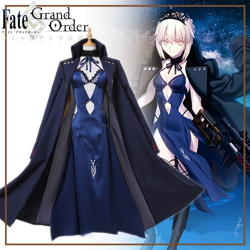 Аниме Fate Stay Night Altria Pendragon Косплей Костюм Zero Saber Arturia Костюм|cosplay costume|anime cosplay costumescostume