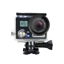 AT-N460 4K 170 Degree Wide Angle Ultra HD WiFi Gyro Anti Shake FPV Action Sports Camera Cam With Remote Control Waterproof Case