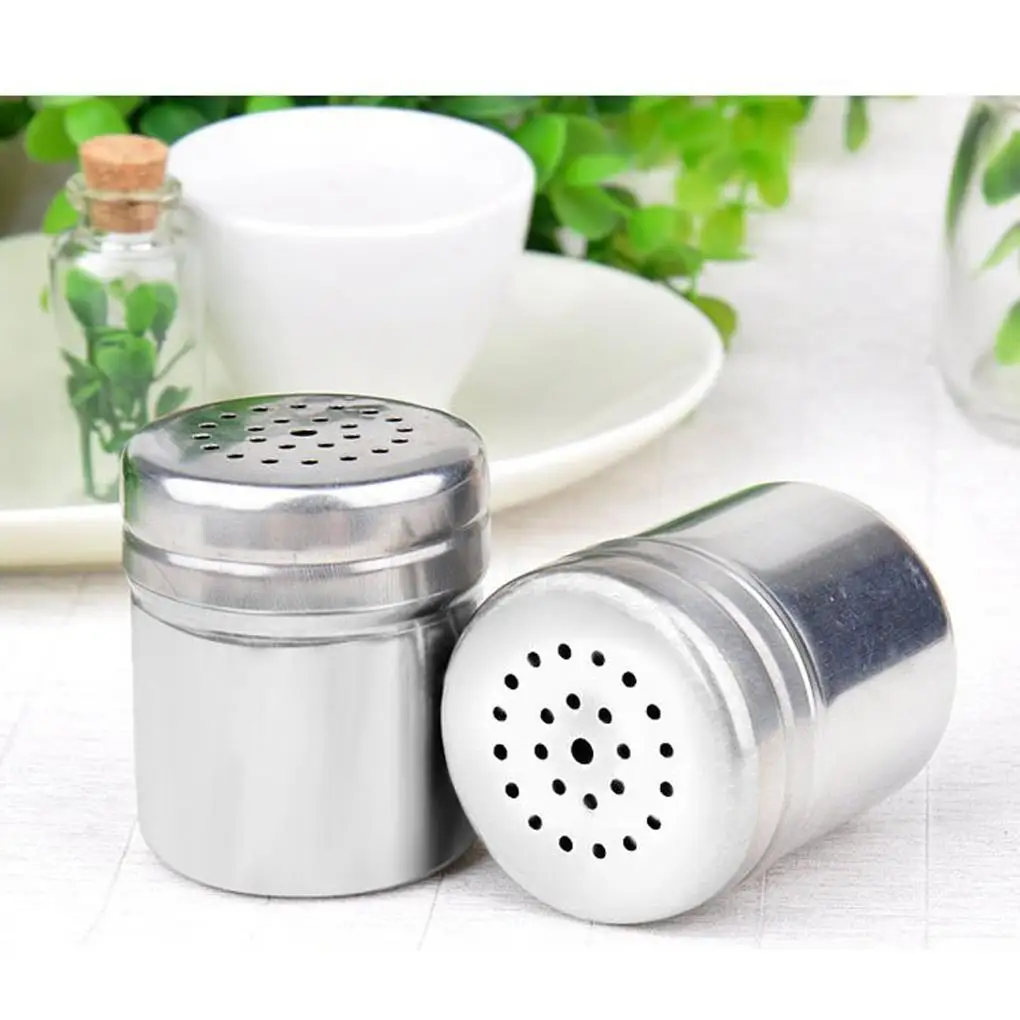 Good quality Stainless Steel Cruet Set Salt Pepper Seasoning Condiment