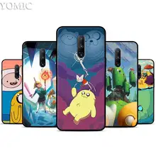 Adventure Time Finn Jake Anime Silicone Case for Oneplus 7 7Pro 5T 6 6T Black Soft Case for Oneplus 7 7 Pro TPU Phone Cover