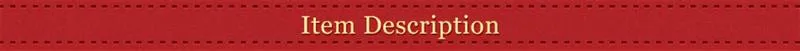 Item description