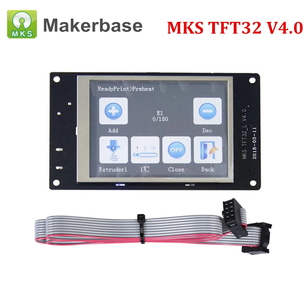 

3D Printer Parts MKS TFT32 Touch Screen Smart Controller Display Control Panel 3.2-inch full-color Reprap MKS Gen v1.4