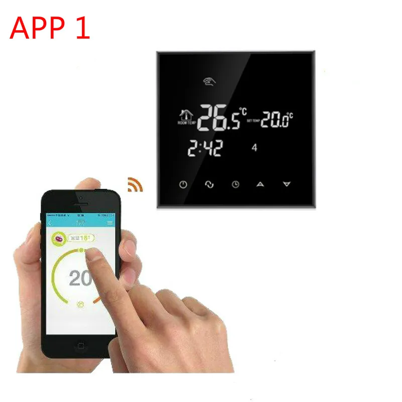 

Temperature controller for Electric boiler digital wifi thermostat programmable App Temperature Controller Thermostat 3A