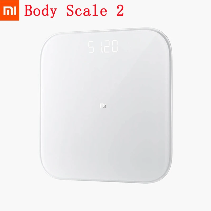 Оригинальные смарт весы Xiaomi 2 для здоровья Bluetooth 5 0 цифровые с поддержкой Android 4 3 iOS