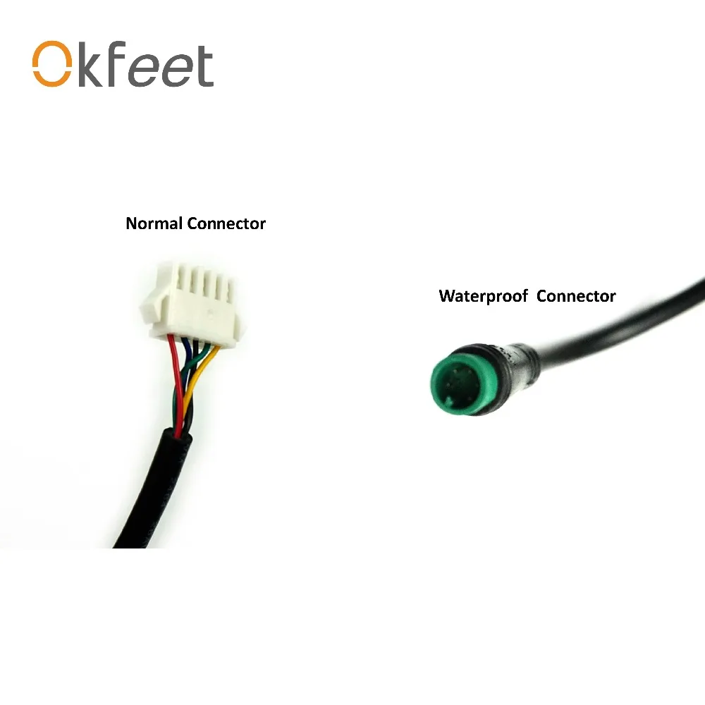  Okfeet KT LCD3 pantalla bicicleta eléctrica Panel de Control Kunteng impermeable LCD3 pantalla USB 