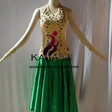 Kaka-l1530, женщины танцуют носить, девушки бахрома латинской платье, сальса платье танго самба румба чача платье