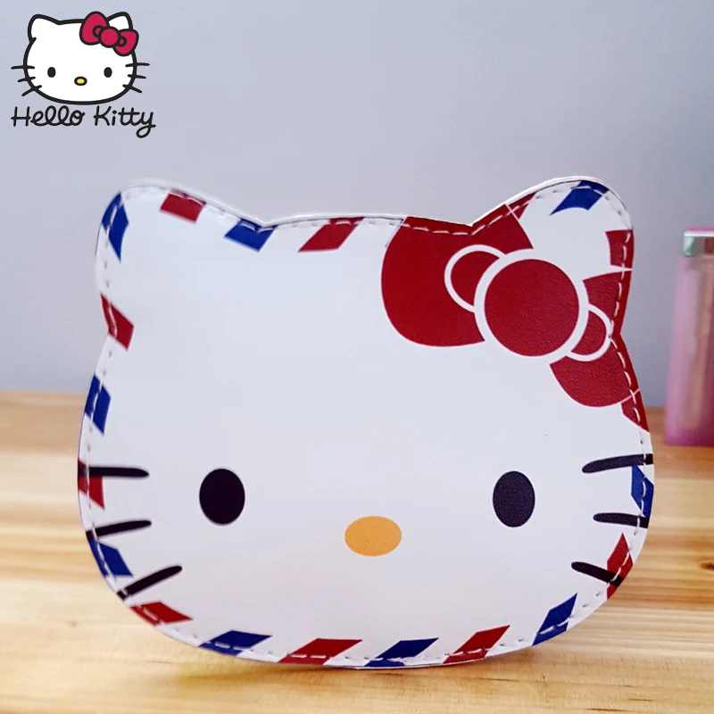 

Hello Kitty Cute Cartoon Makeup Gift Pendant Purse Women Girl High Quality Badge Holder ID Comfortable Coin Bag Plush Backpack