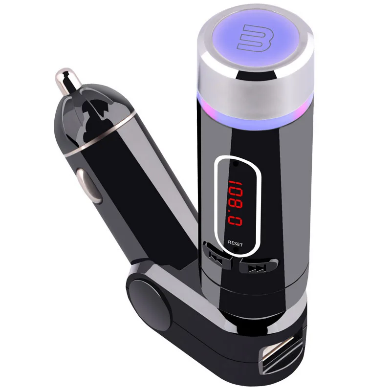2015 новых автомобилей Bluetooth громкой связи MP3 плеер FM передатчик с из светодиодов TF