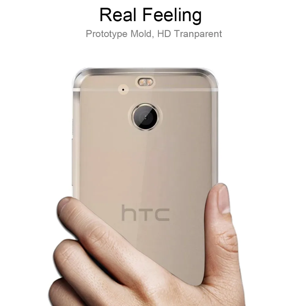 Прозрачный мягкий силиконовый чехол из ТПУ для HTC 10 EVO 0 75 мм|Бамперы| |