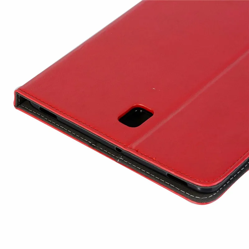 Премиум кожаный магнитный чехол для Samsung Galaxy Tab S4 10," T830 T835 чехол для планшета с застежкой и отделением для карт+ защитная пленка на экран+ подставка для ручек