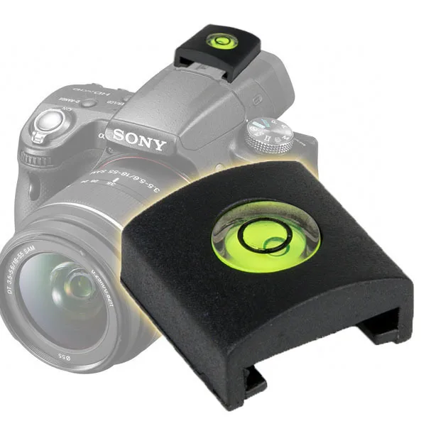 Пузырьковый спиртовой уровень уклономер тестер Горячий башмак крышка протектор для sony DSLR камеры аксессуары для фотостудии