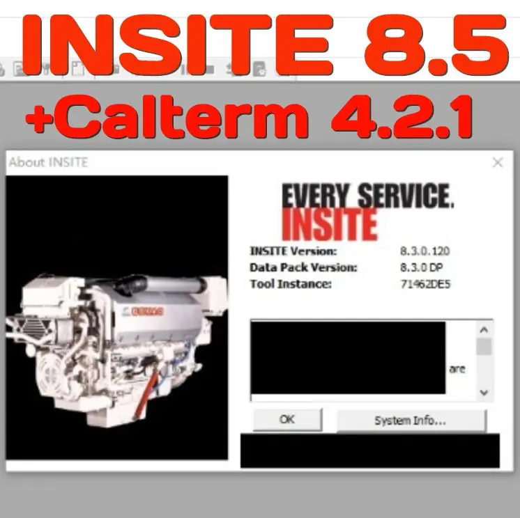 

free shipping Calterm III 4.2.1+Metafiles+ INSITE 8.5 NEVER EXPIRE+fleet calibration and flash ecm+ECM online download Incal