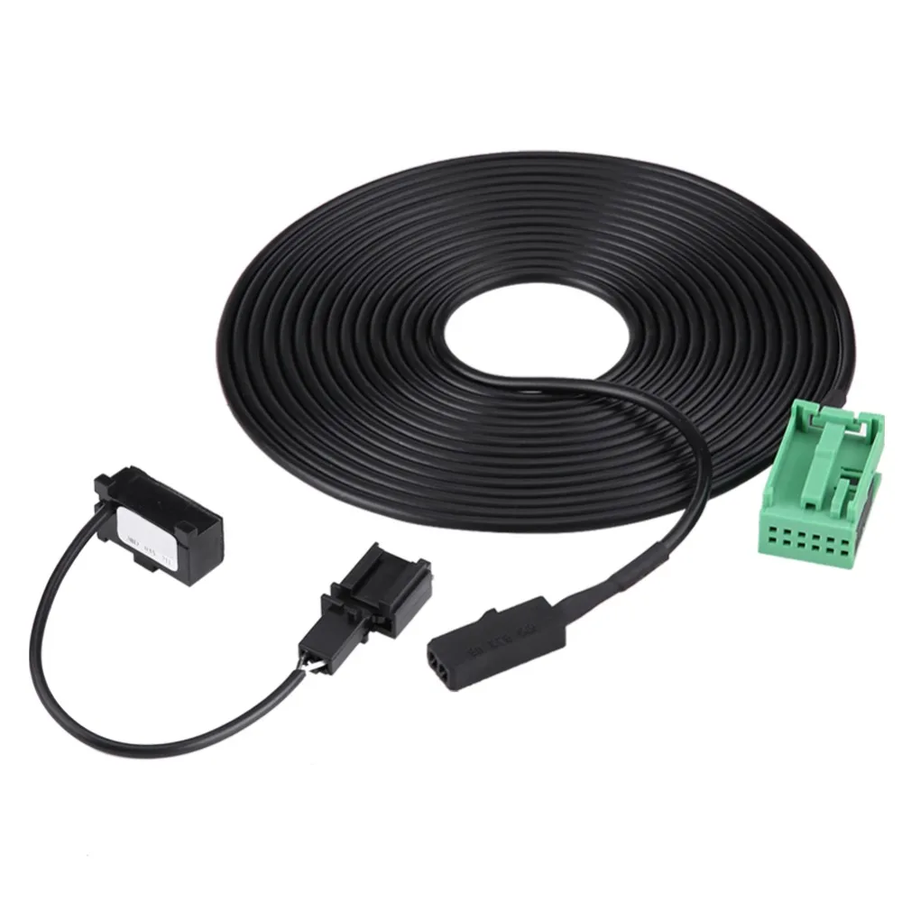

New Bluetooth Wring & Microphone Harness Cable Adapter Kit for VW RNS 315 Bluetooth 1J0 973 332 3B0 035 711 B