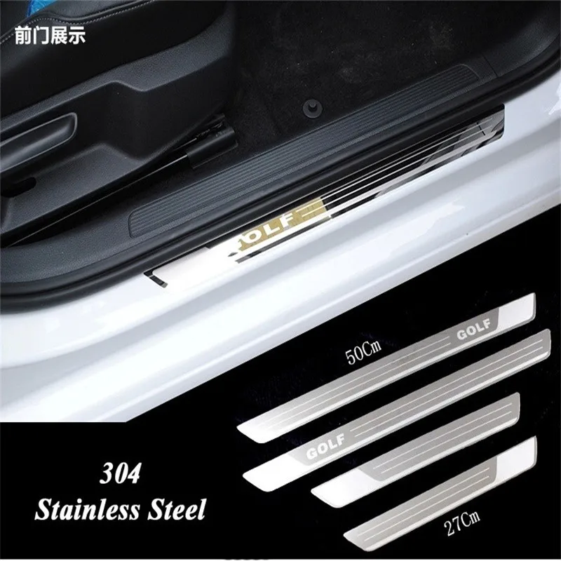For-VW-Volkswagen-Golf-7-Mk7-Golf-6-Mk6-Door-Sill-Scuff-Plate-Guard-Stainless-Door (2)
